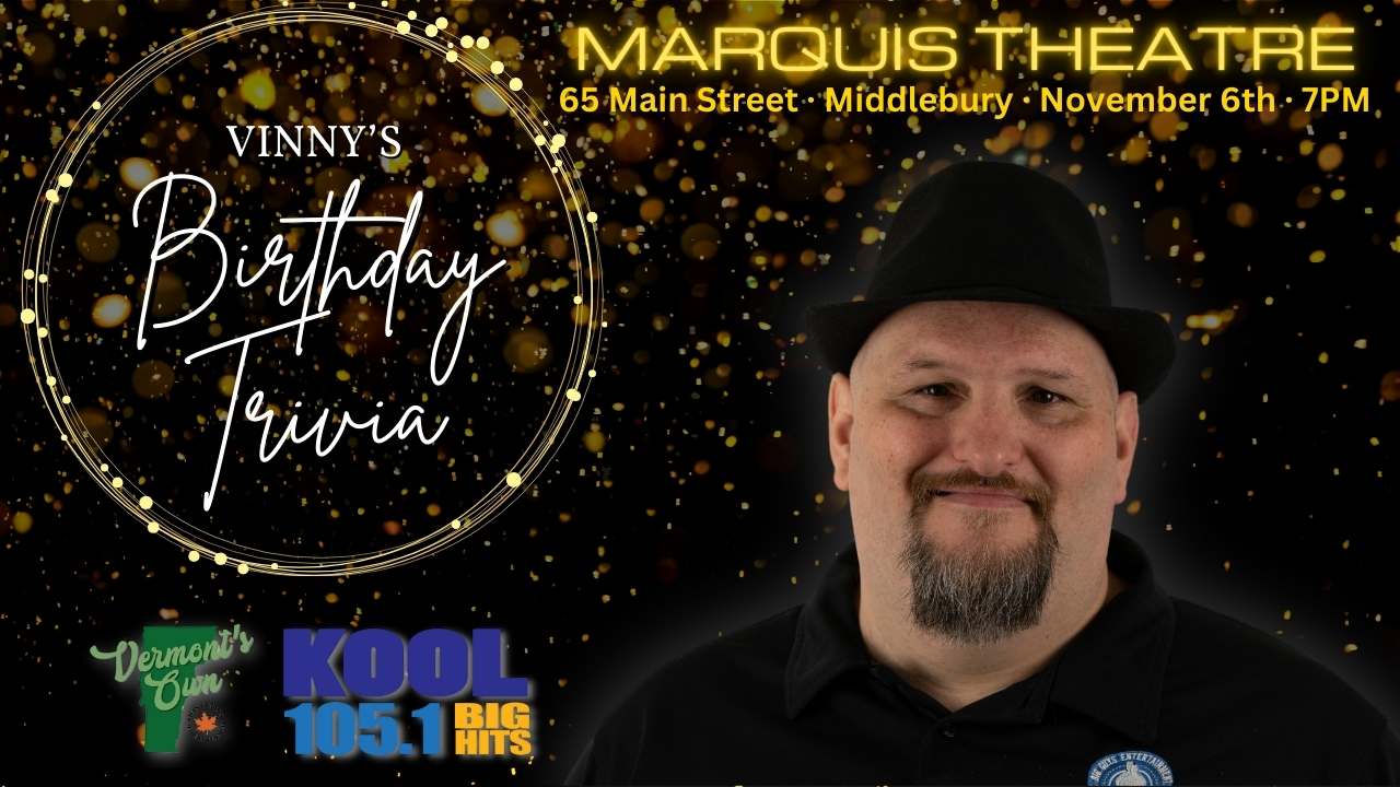 Promotional poster for Marquis Trivia Night on November 6, 2025, hosted by Big Guys Entertainment.