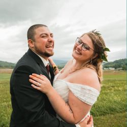The happy couple, Sonam & Olivia, who gave a testimonial.